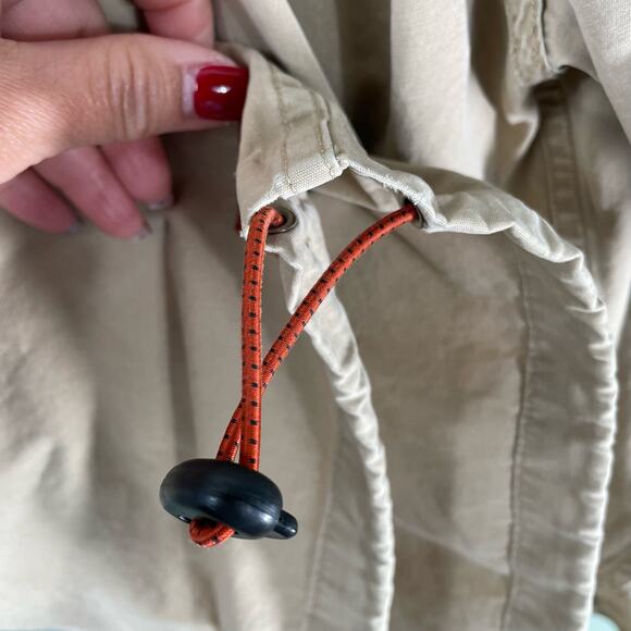 American Eagle Outfitters Long Sleeve Shirt Men Large Brown 24 Volt Work Utility - Picture 7 of 11